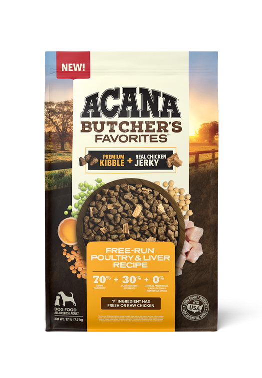 Butcher's Favorites&trade;, Free-Run Poultry & Liver Recipe
